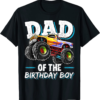 Mens Dad of the Birthday Boy Monster Truck Birthday Nov