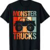 Monster Trucks Vintage Retro Monster Truck T-Shirt