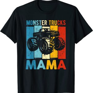 Vintage Monster Truck Shirt Monster Truck Mama Retro T-