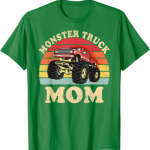 Monster Truck Mom Vintage Monster Truck Retro T-Shirt