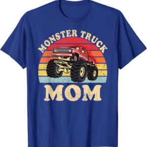 Monster Truck Mom Vintage Monster Truck Retro T-Shirt