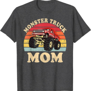 Monster Truck Mom Vintage Monster Truck Retro T-Shirt