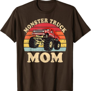 Monster Truck Mom Vintage Monster Truck Retro T-Shirt