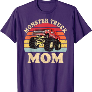 Monster Truck Mom Vintage Monster Truck Retro T-Shirt