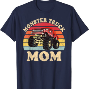 Monster Truck Mom Vintage Monster Truck Retro T-Shirt