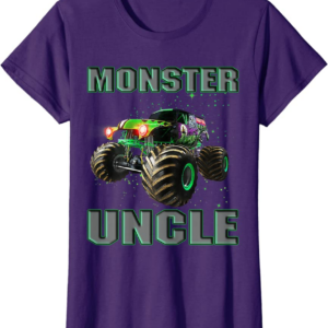 Monster Truck Uncle Monster Truck Are My Jam Truck Love