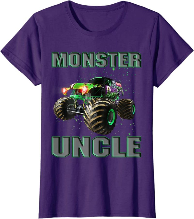 Monster Truck Uncle Monster Truck Are My Jam Truck Love