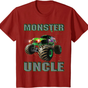 Monster Truck Uncle Monster Truck Are My Jam Truck Love