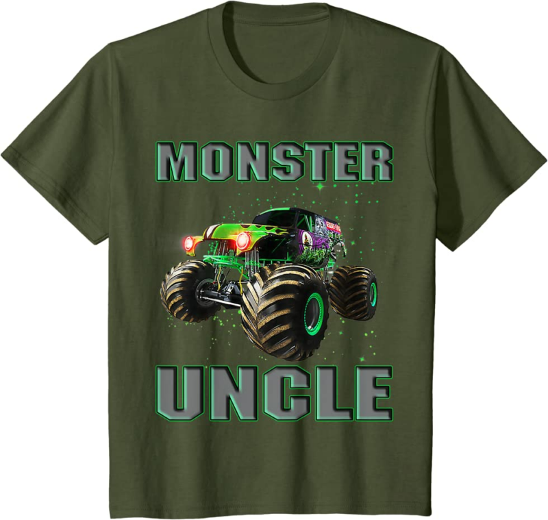 Monster Truck Uncle Monster Truck Are My Jam Truck Love