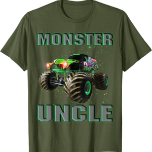 Monster Truck Uncle Monster Truck Are My Jam Truck Love