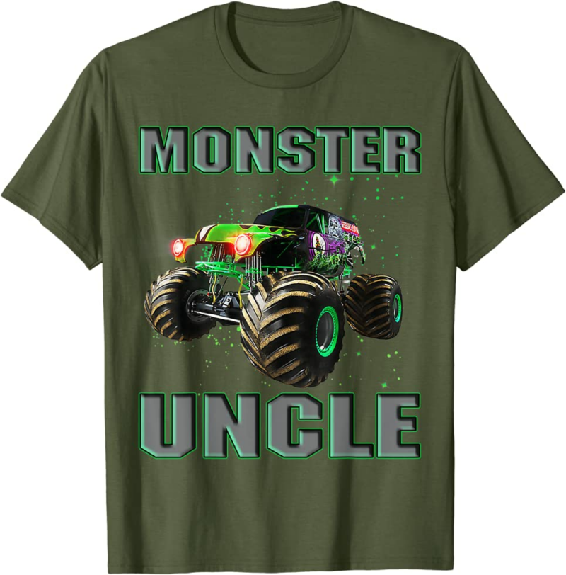 Monster Truck Uncle Monster Truck Are My Jam Truck Love