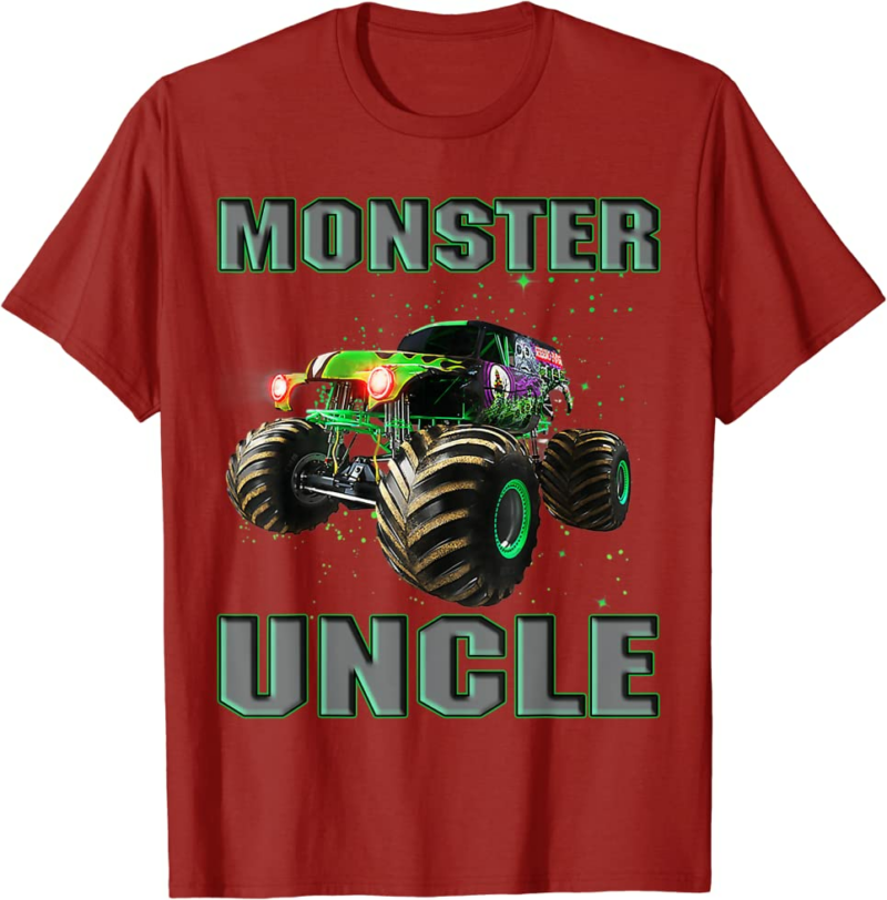 Monster Truck Uncle Monster Truck Are My Jam Truck Love