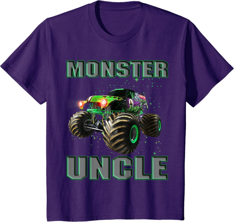 Monster Truck Uncle Monster Truck Are My Jam Truck Love