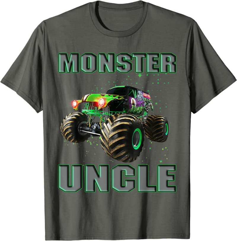 Monster Truck Uncle Monster Truck Are My Jam Truck Love