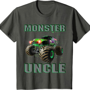 Monster Truck Uncle Monster Truck Are My Jam Truck Love