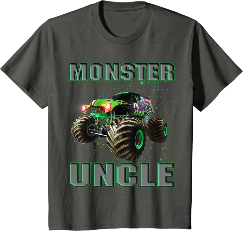 Monster Truck Uncle Monster Truck Are My Jam Truck Love