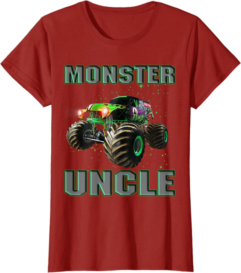 Monster Truck Uncle Monster Truck Are My Jam Truck Love