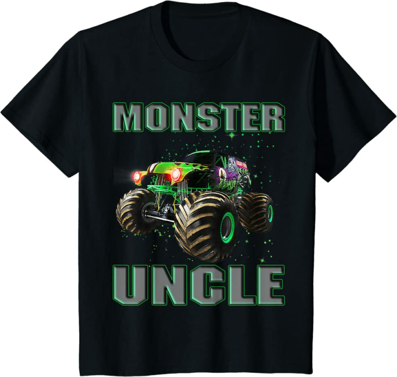 Monster Truck Uncle Monster Truck Are My Jam Truck Love