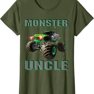 Monster Truck Uncle Monster Truck Are My Jam Truck Love