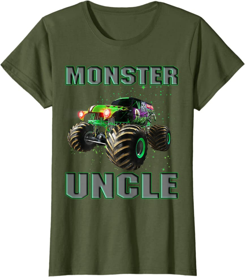 Monster Truck Uncle Monster Truck Are My Jam Truck Love