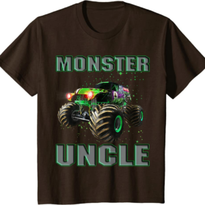 Monster Truck Uncle Monster Truck Are My Jam Truck Love