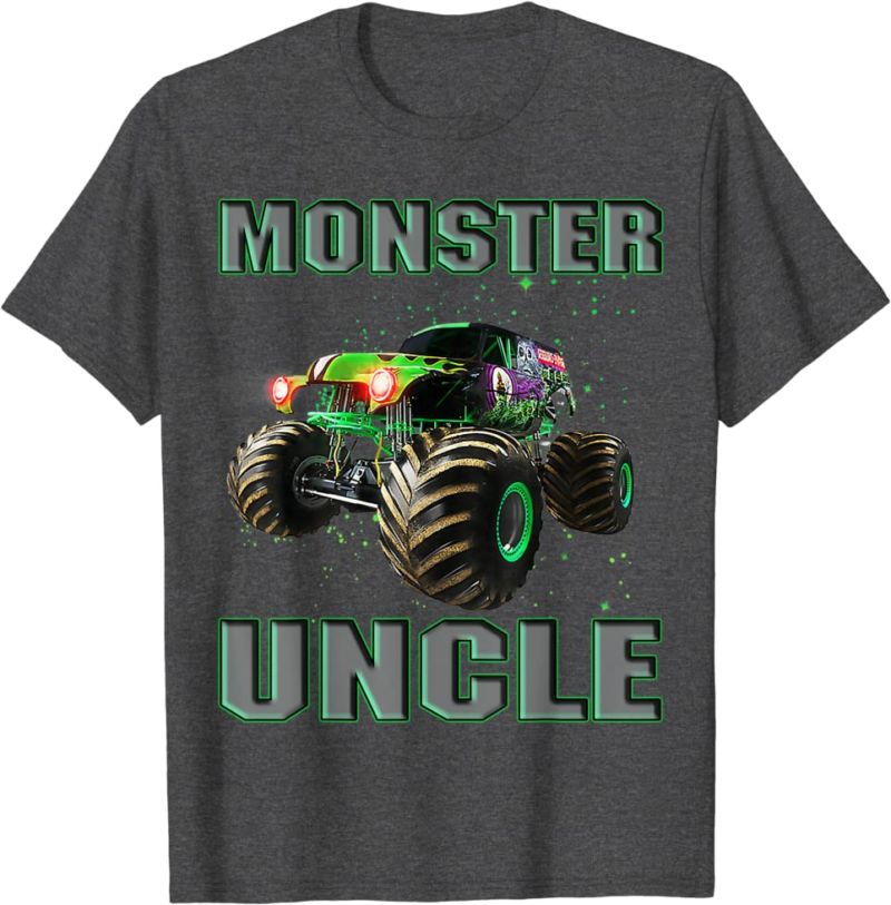 Monster Truck Uncle Monster Truck Are My Jam Truck Love