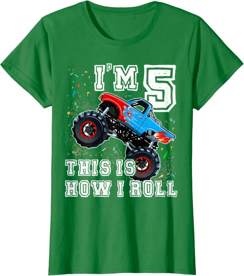 Monster Trucks 5th Birthday Party 5 Years Old Birthday