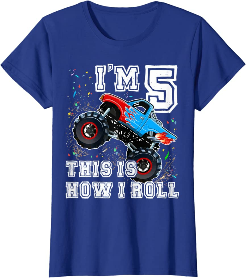 Monster Trucks 5th Birthday Party 5 Years Old Birthday