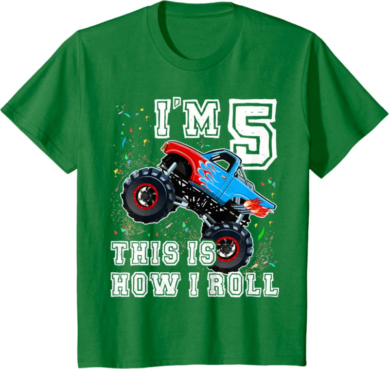 Monster Trucks 5th Birthday Party 5 Years Old Birthday