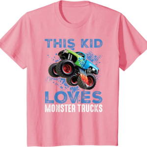 Monster Trucks Are My Jam For Boy T-Shirt