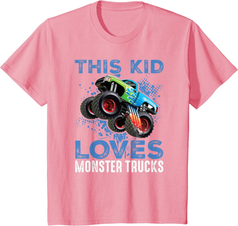 Monster Trucks Are My Jam For Boy T-Shirt
