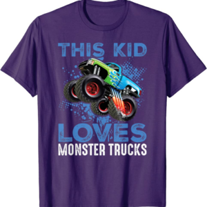 Monster Trucks Are My Jam For Boy T-Shirt