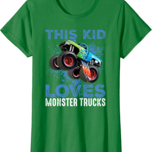 Monster Trucks Are My Jam For Boy T-Shirt