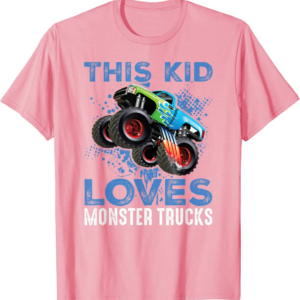 Monster Trucks Are My Jam For Boy T-Shirt