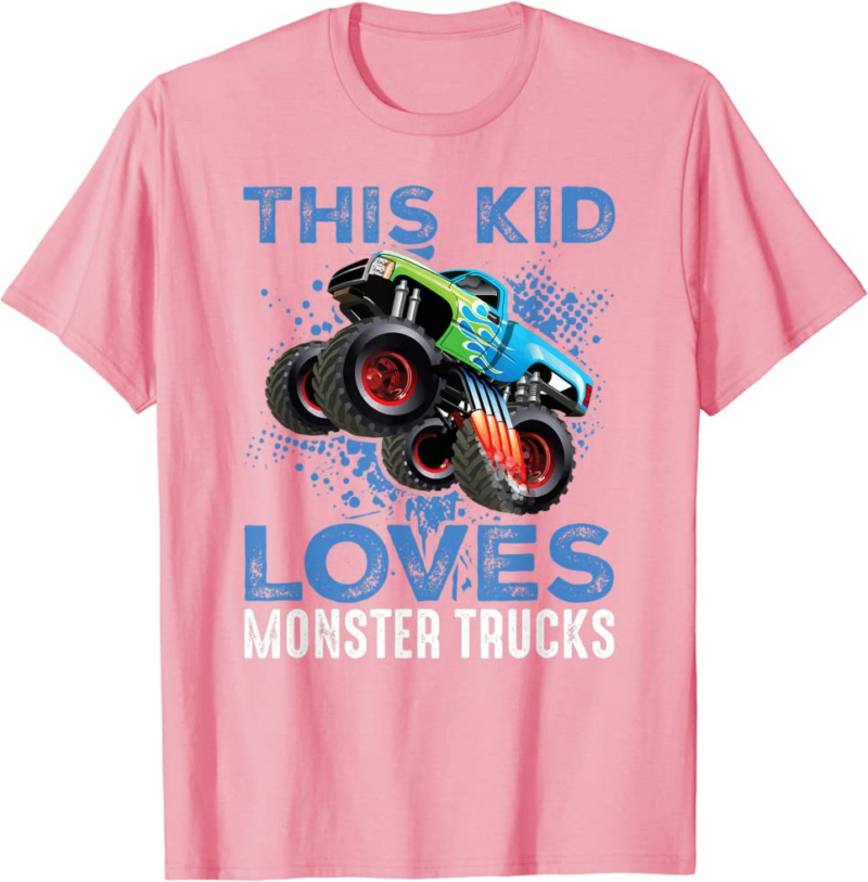 Monster Trucks Are My Jam For Boy T-Shirt