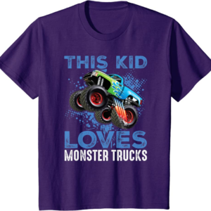 Monster Trucks Are My Jam For Boy T-Shirt