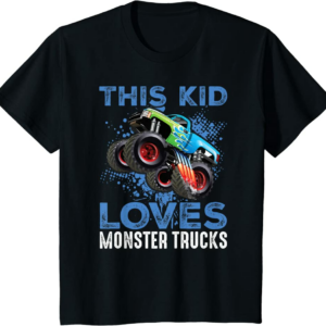 Monster Trucks Are My Jam For Boy T-Shirt