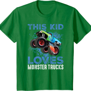 Monster Trucks Are My Jam For Boy T-Shirt