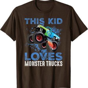 Monster Trucks Are My Jam For Boy T-Shirt