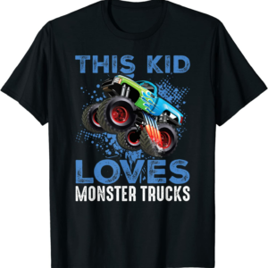 Monster Trucks Are My Jam For Boy T-Shirt