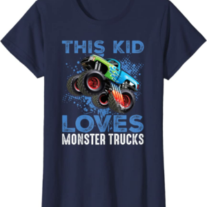 Monster Trucks Are My Jam For Boy T-Shirt