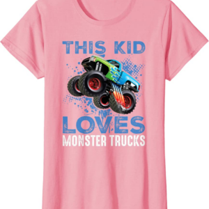 Monster Trucks Are My Jam For Boy T-Shirt