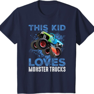 Monster Trucks Are My Jam For Boy T-Shirt