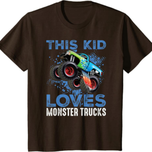Monster Trucks Are My Jam For Boy T-Shirt