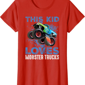 Monster Trucks Are My Jam For Boy T-Shirt