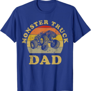 Retro Vintage Monster Truck Dad Shirt Monster Truck Lov