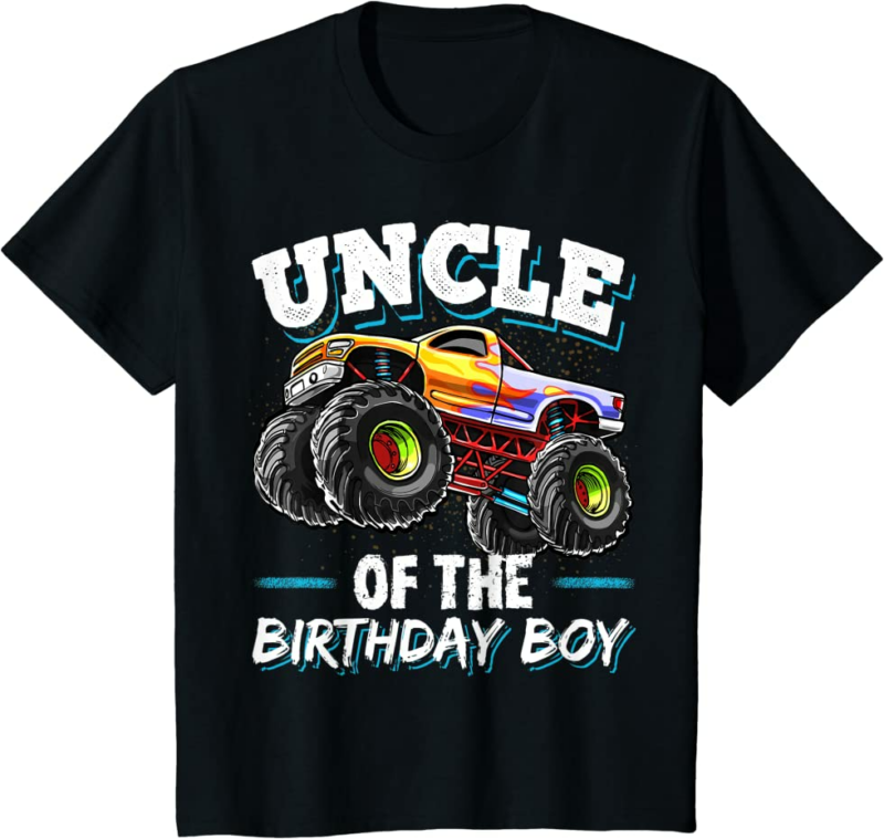 Uncle of the Birthday Boy Monster Truck Birthday Party