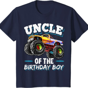Uncle of the Birthday Boy Monster Truck Birthday Party 