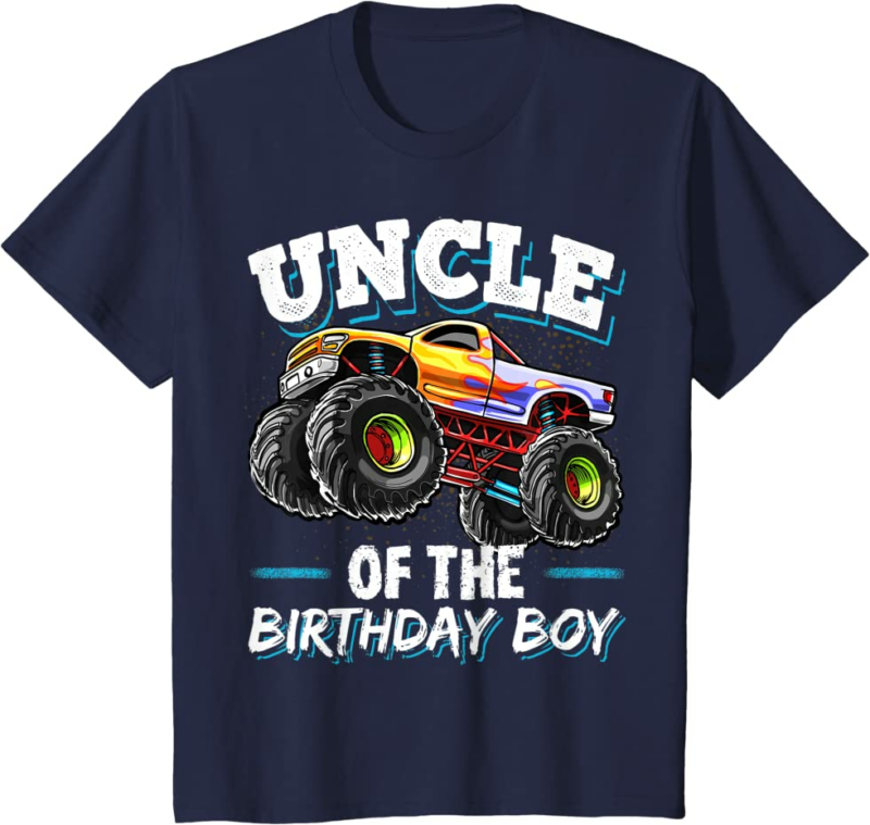 Uncle of the Birthday Boy Monster Truck Birthday Party
