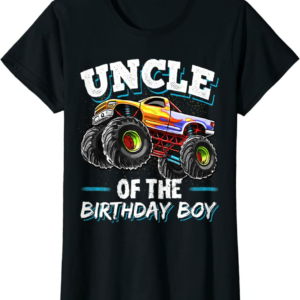 Uncle of the Birthday Boy Monster Truck Birthday Party 
